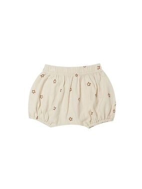 Quincy Mae Organic Woven Bloomers Natural Stars